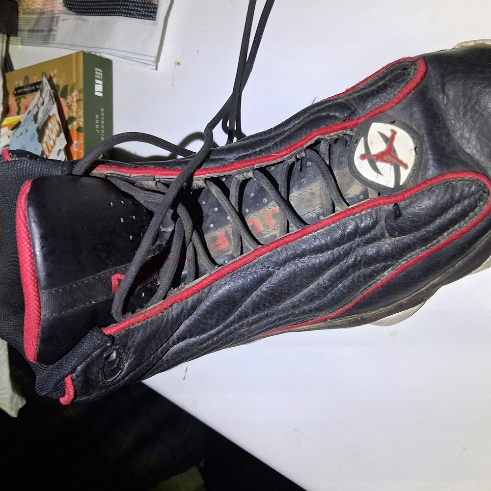 Jordan Black and Red Men's Shoe